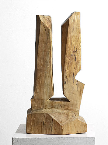 Holzskulptur von Waldemar Nottbohm