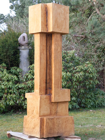 Holzskulptur von Waldemar Nottbohm