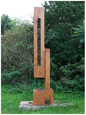 Holzskulptur von Waldemar Nottbohm