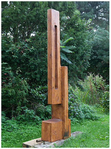 Holzskulptur von Waldemar Nottbohm